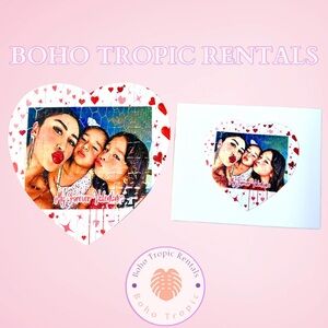 Custom heart shaped puzzle